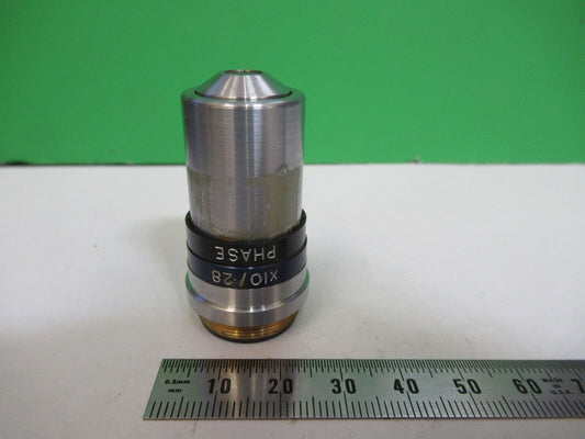 WATSON LONDON  PHASE 10X OBJECTIVE OPTICS MICROSCOPE PART AS PICTURED R2-B-80