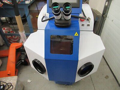 LASER WELDING MACHINE YAG 200 WATTS METAL WELD REPAIR JEWELRY NEW AS PICTURED