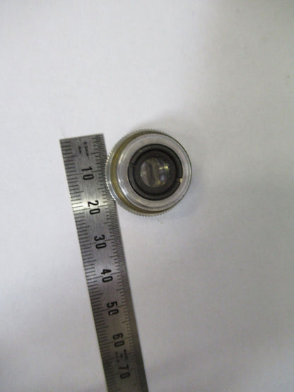 AMERICAN OPTICS AO OBJECTIVE 3.5X LENS MICROSCOPE PART AS PICTURED R4-A-33