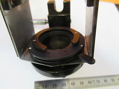 ANTIQUE BAUSCH LOMB CONDENSER + IRIS OPTICS MICROSCOPE PART AS PICTURED P6-A-100