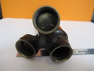 ANTIQUE BAUSCH LOMB 1890ER TUBUS + NOSEPIECE MIKROSKOPTEIL WIE ABGEBILDET Q6-A-54