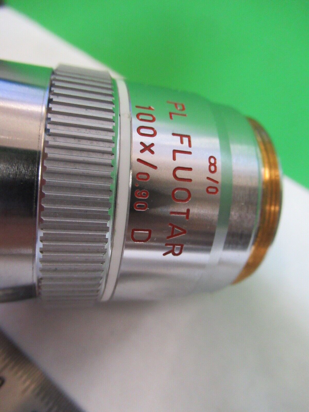 LEITZ GERMANY 567018 M32 OBJECTIVE LENS MICROSCOPE PART AS Pictured H3-B-01