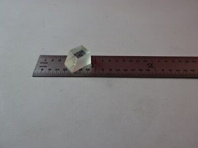 MINI OPTICAL GLASS PRISM MIL SPEC LASER OPTICS AS IS #54-A-05