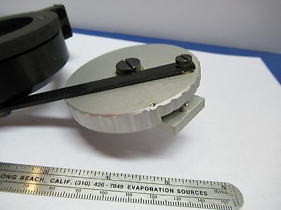 NIKON MET JAPAN OPTICAL DIAPHRAGM IRIS OPTICS MICROSCOPE PART AS IS &85-11