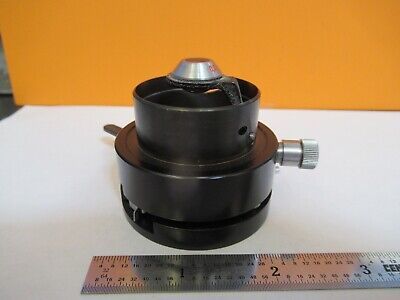 CARL ZEISS GERMANY POL OPTICS CONDENSER MICROSCOPE PART AS PICTURED &3K-A-24