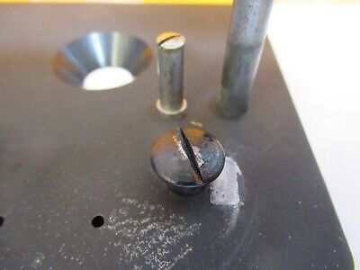 ANTIQUE SPENCER BUFFALO STAGE TABLE MICROSCOPE PART AS PICTURED &FT-1-A-60