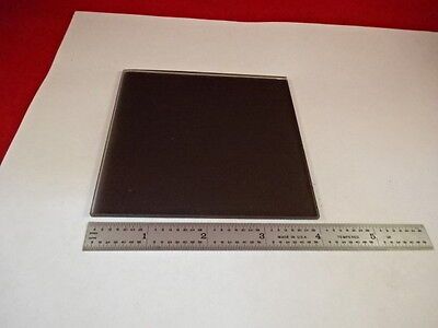 OPTICAL LARGE DIFFUSER NEUTRAL DENSITY PLATE OPTICS AS IS #M6-A-62