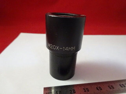 W20X-14MM  EYEPIECE MICROSCOPE PART OPTICS AS IS &U7-A-03B