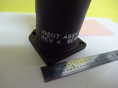 OPTICAL MIL SPEC BRASS MOUNTED LENS LASER OPTICS AS IS BIN#W4-57