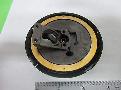 LEITZ GERMANY NOSEPIECE MICROSCOPE PART OPTICS AS IS BIN#M2-03