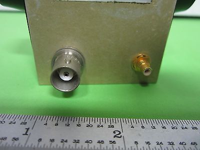 OPTISCHER KRISTALL AKUSTOOPTIKER MODULATOR AOM LASER OPTICS BN#J5-B-99 WASSERGEKÜHLT