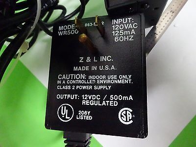 MICROSCOPE PART CAMERA POWER SUPPLY SIGNAL CONDITIONING OPTICS AS IS BIN#W3-45