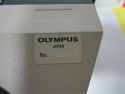 MICROSCOPE PART  BINOCULAR HEAD OLYMPUS JAPAN OPTICS BIN#G5-03