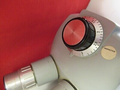 bausch lomb OPTICS STEREO HEAD + OCULARS MICROSCOPE PART AS PICTURED &8-A-01