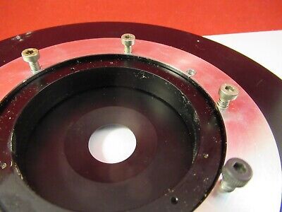 CARL ZEISS GERMANY STAGE TABLE ROTABLE POL MICROSCOPE PART AS PICTURED &L1-A-09