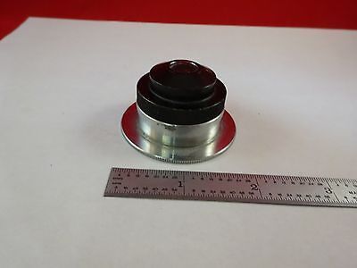 MICROSCOPE PART CONDENSER LENS OPTICS AS IS BIN#K2-B-02