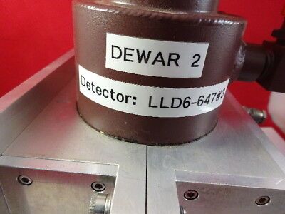 OPTICAL INFRARED SENSOR DEWAR FLASK MIL SPEC PRO OPTICS AS PICTURED #TD-4-A