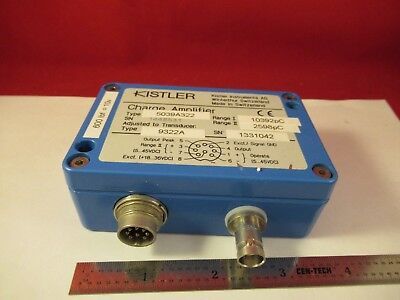 KISTLER LADEVERSTÄRKER 5039A322 PIEZOELEKTRISCHER SENSOR #H1-B-12