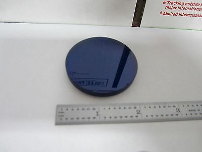 OPTICAL ROUND BLUE FILTER LASER OPTICS  BIN#N6-24