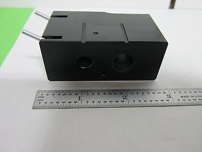 LEITZ SLIDE IRIS ILLUMINATOR 563547 MICROSCOPE PART OPTICS AS IS BIN#M3-06