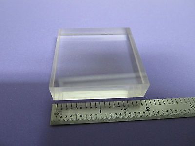 OPTICAL GLASS BLOCK 2 by 1/2 inches  OPTICS