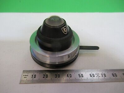 SPENCER AO ANTIQUE CONDENSER +IRIS OPTICS MICROSCOPE PART AS PICTURED &3-C-26