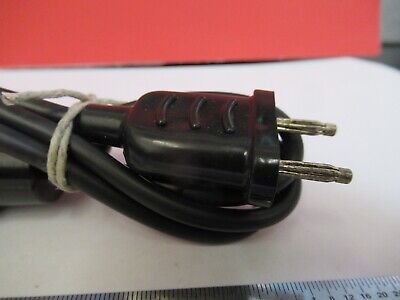 LEITZ WETZLAR GERMANY LAMP CABLE ASSEMBLY MICROSCOPE PART AS PICTURED &H6-A-46