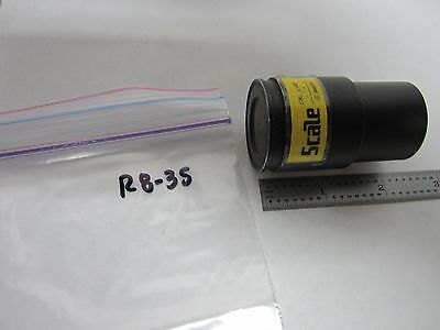 MICROSCOPE PART EYEPIECE NIKON JAPAN 10X/21  OPTICS AS IS BIN#R8-35