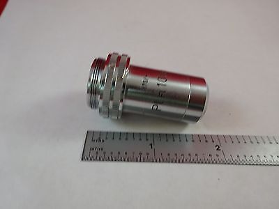 MICROSCOPE PART LEITZ GERMANY OBJECTIVE PL FL 10X OPTICS AS IS BIN#K9-B-24