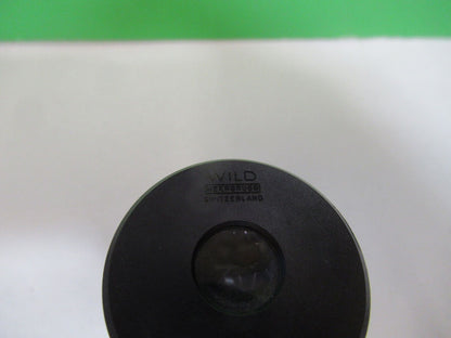 WILD HEERBRUGG SWISS 8X EYEPIECE 30mm LENS MICROSCOPE PART AS PICTURED #S9-B-12