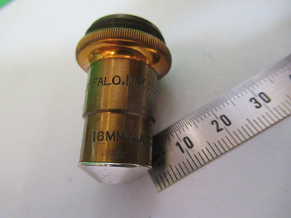 ANTIQUE BRASS SPENCER 10X OBJECTIVE LENS MICROSCOPE PART AS PIC &P4-B-101