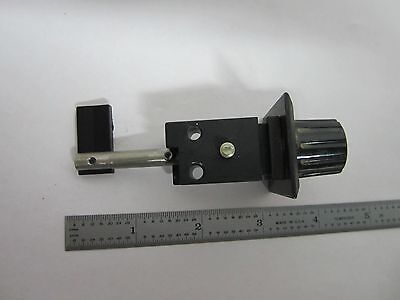 OPTICAL FIXTURE SHUTTER + KNOB LASER OPTICS AS IS BIN#J8-13