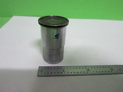 MICROSCOPE PART EYEPIECE OLYMPUS JAPAN WF 10X OPTICS AS IS BIN#U8-24