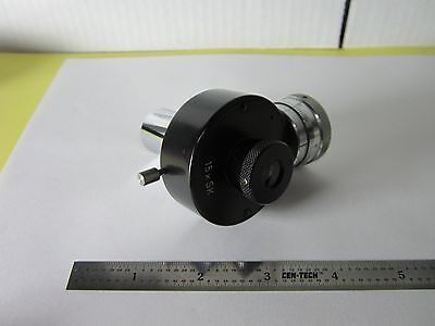 MICROSCOPE PART EYEPIECE WILD HEERBRUGG FILAR 15X  SWISS OPTICS BIN#C8-10