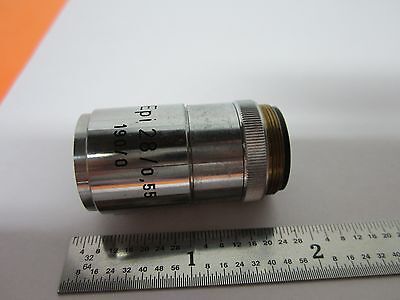 FOR PARTS MICROSCOPE OBJECTIVE REICHERT AUSTRIA EPI 28X OPTICS BIN#B3-D-12