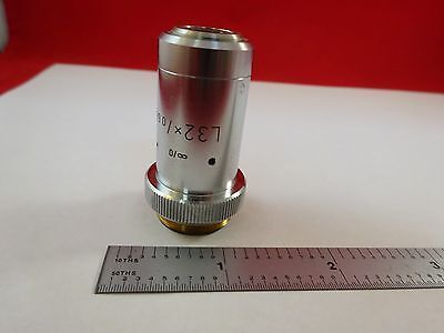 MICROSCOPE PART OBJECTIVE L32X LEITZ GERMANY OPTICS AS IS BIN#R2-C-08