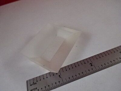 TRUNCATED PLASTIC PREFORM for MIRROR OPTICAL LASER OPTICS AS IS &81-A-59