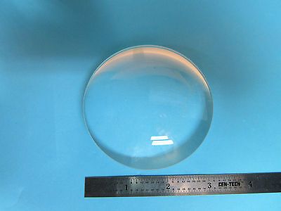 OPTICAL LARGE CONVEX CONCAVE LENS THICK LASER OPTICS BIN#D2-04