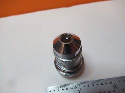 ANTIQUE ERNST LEITZ OBJECTIVE 10X OPTICS MICROSCOPE PART AS PICTURED &16-A-63