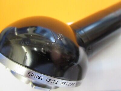 LEITZ WETZLAR POL MONOCULAR TUBUS POLARIZATION MICROSCOPE PART as pic &11-B-20