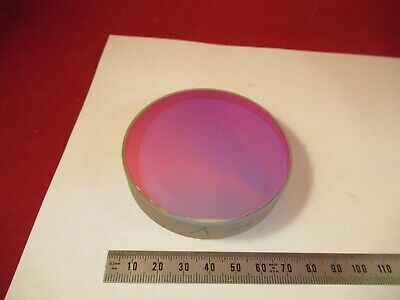 OPTICAL FLAT 1/10 WAVE COATED ZERODUR BEAM SPLITTER 3" DIAMETER OPTICS &14-A-10