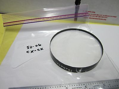 OPTICAL LARGE DOUBLET BI CONVEX LENS LASER OPTICS BIN#52-06