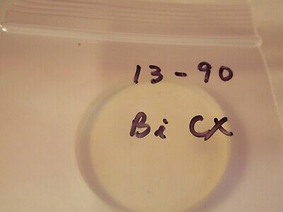 OPTICAL COATED COMPOSITE BI CONVEX LENS OPTICS AS PICTURED &13-90