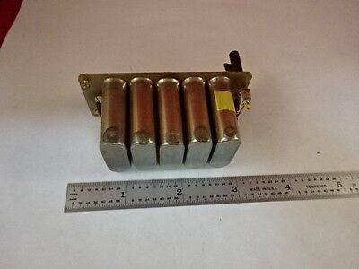 ANTIQUE QUARTZ RADIO CRYSTAL ASSEMBLY HAMMARLUND FREQUENCY CONTROL  #AH-29