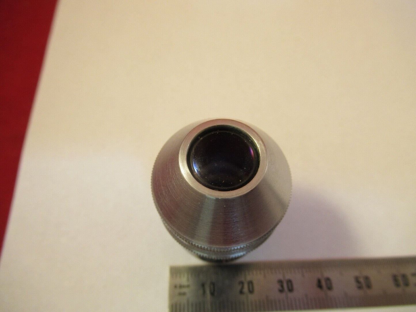 CARL ZEISS GERMANY POL OBJECTIVE 2.5X MICROSCOPE PART OPTICS AS PICTURED L1-A-05