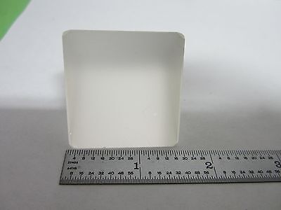 OPTICAL PRISM FROSTED, BUT ONE SIDE POLISHED ?? OPTICS DWR#3-D-15