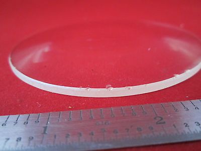 OPTICAL LENS LASER OPTICS #4-154 some chips on edge BIN#4