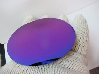 VERY NICE SAPPHIRE WAFER SINGLE CRYSTAL PLATINUM COATED AS PICTURED &7B-B-151