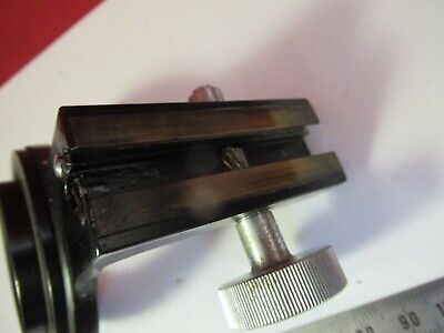 CARL ZEISS GERMANYBRASS CONDENSER HOLDER MICROSCOPE PART OPTICS &P8-A-07