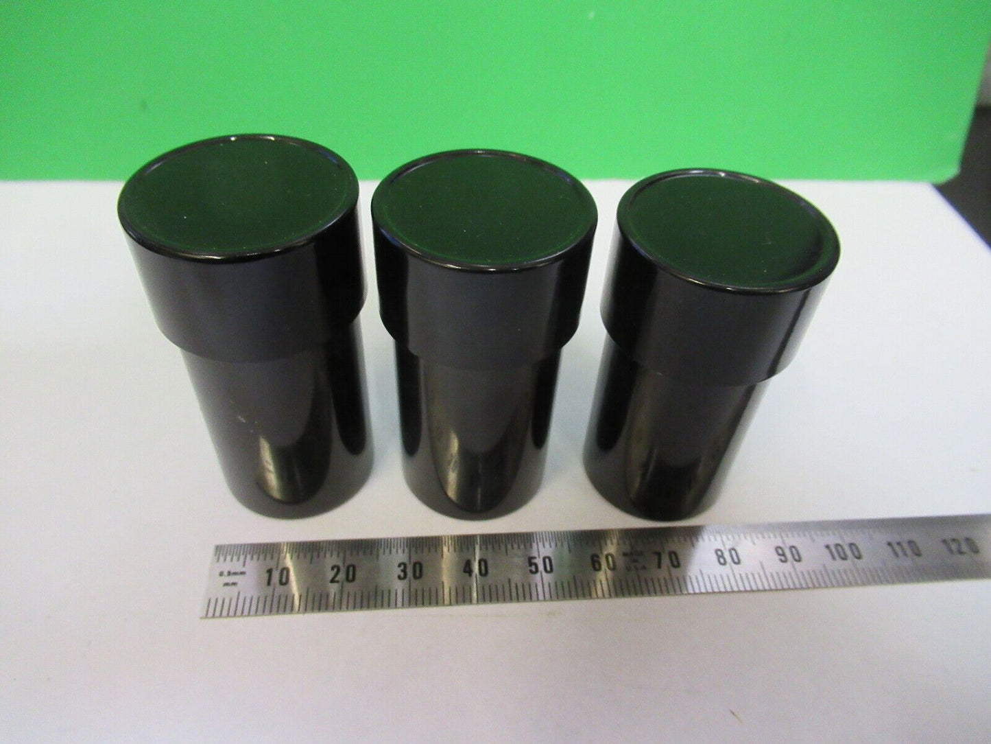 CARL ZEISS GERMANY LOT EMPTY PLASTIC CANS OB MICROSCOPE PART AS PICTURED F3-B-24